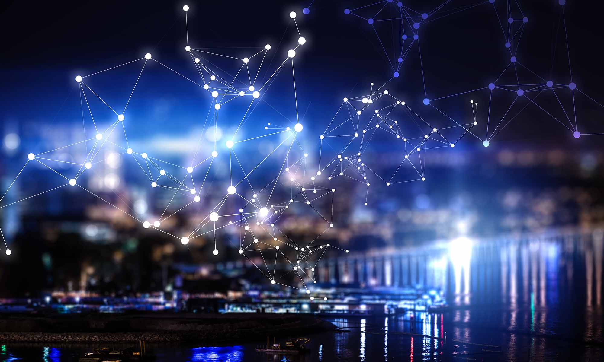 Computational Social Science Lab - image of networked city